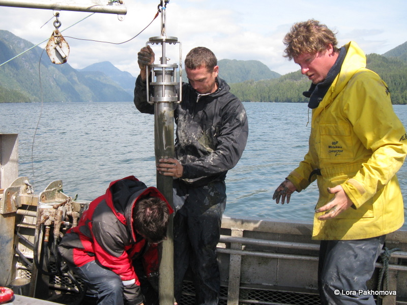 sediment coring